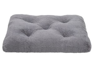 MIMIKO Pets Legowisko Shaggy prostokątne XL 85x65cm szare