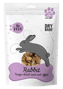 Paka Zwierzaka Lio PEPE Przysmak Rabbit (wątróbka królika) 60g