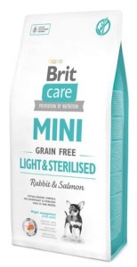 Brit Care Grain Free Mini Light & Sterilised 400g